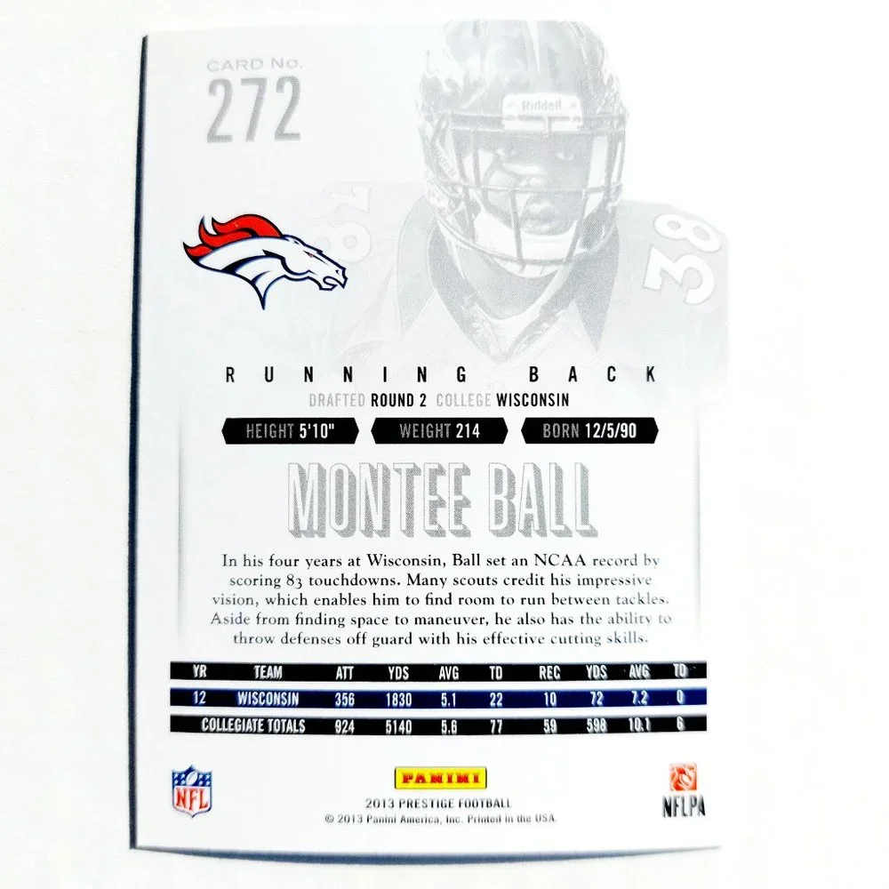 Denver Broncos (Montee Ball) - FTBL [10_MB1] - Picture 3 of 3